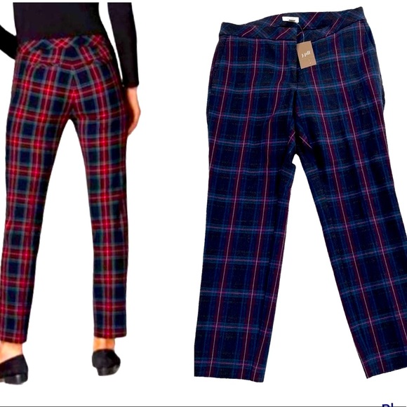 J. Jill Pants - J.Jill Plaid Premium Bi Stretch Pants